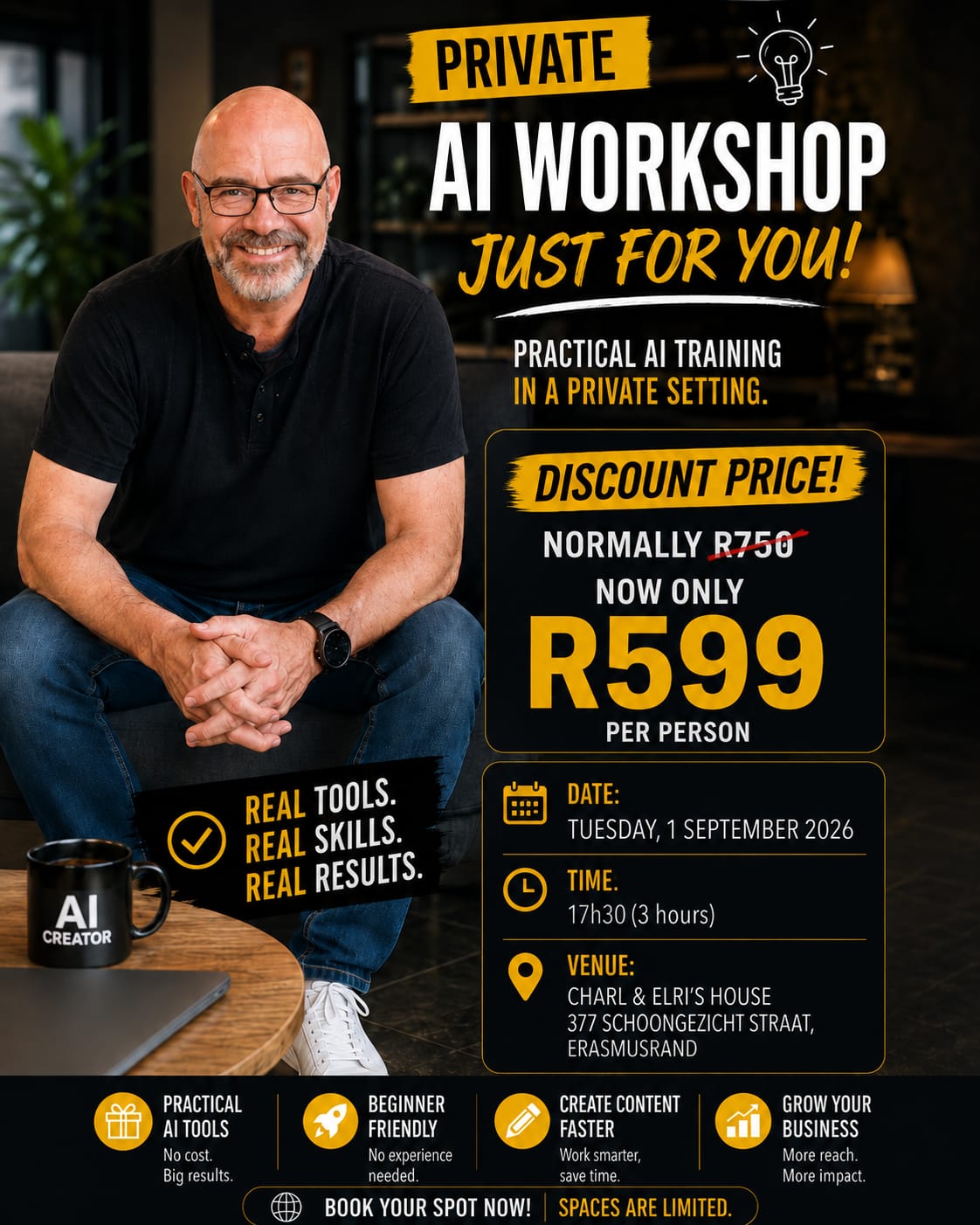 Private AI Workshop at Charl & Elri