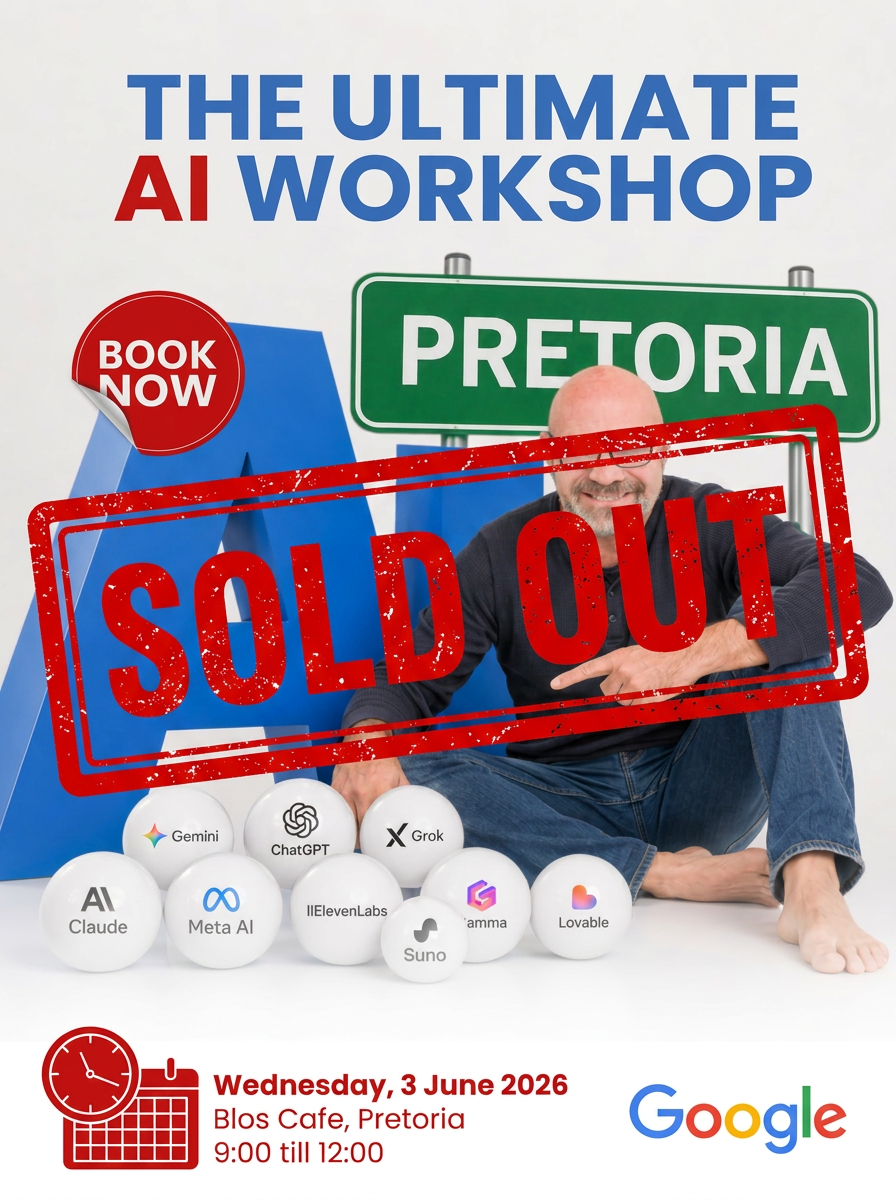 The Ultimate AI Workshop 3 June 2026 - Sold Out
