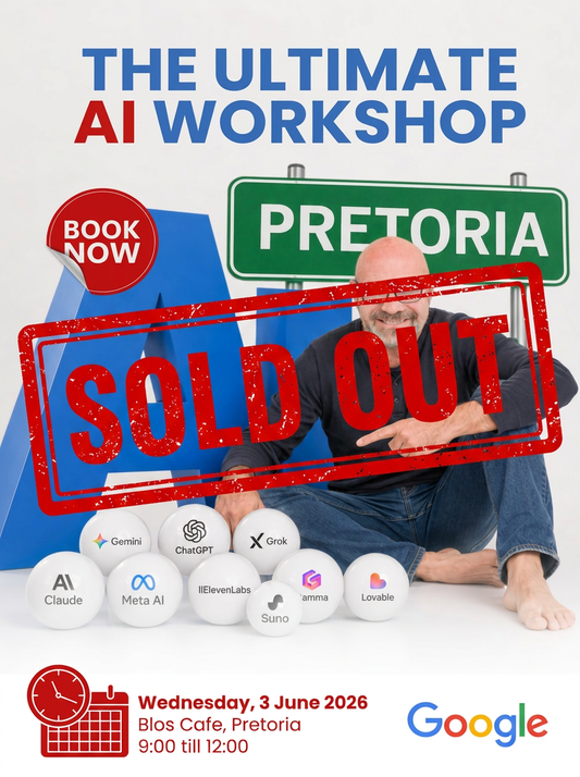 The Ultimate AI Workshop 3 June 2026 - Sold Out